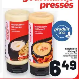 Metro MAYONNAISE METROGO! | METROGO! MAYONNAISE offer