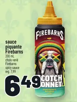 Metro SAUCE PIQUANTE FIREBARNS | FIREBARNS SPICY SAUCE offer