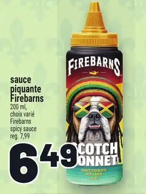 Metro SAUCE PIQUANTE FIREBARNS | FIREBARNS SPICY SAUCE offer