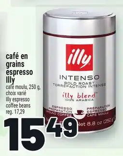 Metro CAFÉ EN GRAINS ESPRESSO ILLY | ILLY ESPRESSO COFFEE BEANS offer
