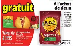 Metro POMMES DE TERRE MCCAIN | MCCAIN POTATOES offer