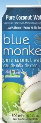 Metro BLUE MONKEY EAU DE NOIX DE COCO | COCONUT WATER offer