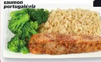 Metro SAUMON PORTUGAIS-RIZ offer