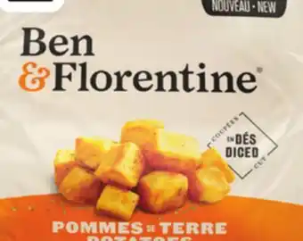 Metro BEN & FLORENTINE POMMES DE TERRE CONGELÉES | FROZEN FRIED POTATOES offer