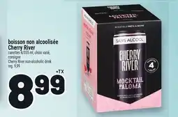 Metro BOISSON NON ALCOOLISÉE CHERRY RIVER | CHERRY RIVER NON-ALCOHOLIC DRINK offer