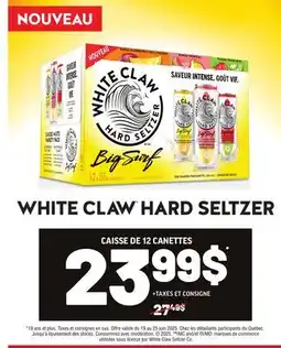 Metro WHITE CLAW offer