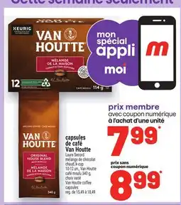 Metro CAPSULES DE CAFÉ VAN HOUTTE | VAN HOUTTE COFFEE CAPSULES offer