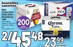 Metro BIÈRE CORONA EXTRA, STELLA ARTOIS, KRONENBOURG 1664 | BEER offer
