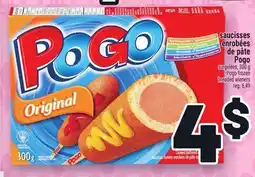 Metro SAUCISSES ENROBÉES DE PÂTE POGO | POGO FROZEN BREADED WIENERS offer