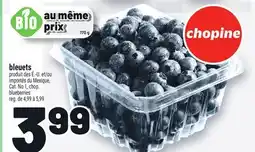 Metro BLEUETS | BLUEBERRIES offer