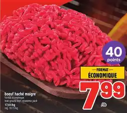 Metro BOEUF HACHÉ MAIGRE | LEAN GROUND BEEF offer