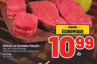 Metro BIFTECKS OU TOURNEDOS FRANÇAIS | FRENCH STYLE STEAKS OR TOURNEDOS offer