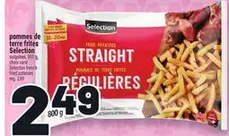 Metro POMMES DE TERRE FRITES SELECTION | SELECTION FRENCH FRIED POTATOES offer