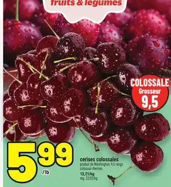 Metro CERISES COLOSSALES | COLOSSAL CHERRIES offer