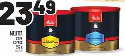 Metro MELITTA CAFÉ | COFFEE offer