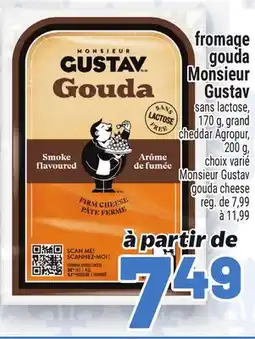 Metro FROMAGE GOUDA MONSIEUR GUSTAV | MONSIEUR GUSTAV GOUDA CHEESE offer