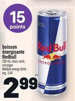 Metro BOISSON ÉNERGISANTE REDBULL | REDBULL ENERGY DRINK offer