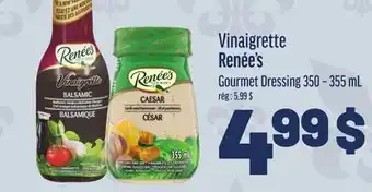 Metro VINAIGRETTE RENÉE'S | GOURMET DRESSING offer