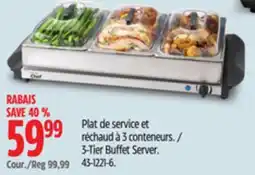 Canadian Tire MASTER Chef 3-Tier Buffet Server offer