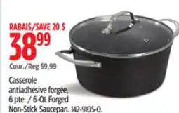 Canadian Tire Heritage the Rock 6 -Qt Forged Non-Stick Saucepan offer