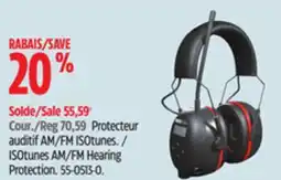 Canadian Tire ISOtunes AM/FM Hearing Protection offer