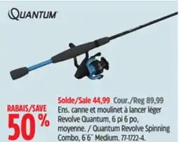 Canadian Tire Quantum Revolve Spinning Combo offer