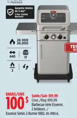 Canadian Tire Vida By Paderno Essence Series 2-Burner BBQ offer