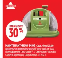 Canadian Tire BISSELL Little Green Portable Deep Cleaner offer