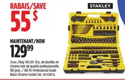 Canadian Tire Stanley 183-Pc Professional Grade Black Chrome Socket Set offer