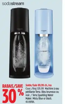 Canadian Tire Terra Sparkling Water Maker offer