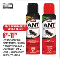 Canadian Tire Selected Ant, ant & Roach B Gon Solutions offer