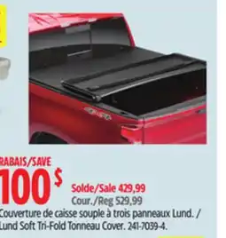 Canadian Tire Vinyl Lund Soft Tri-Fold Tonneau Cover offer
