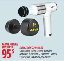 Canadian Tire Cap Barbell Selected Exercise Equipment offer