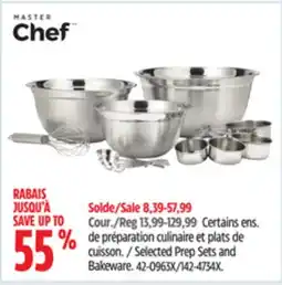 Canadian Tire MASTER Selected Prep Sets and Bakeware offer