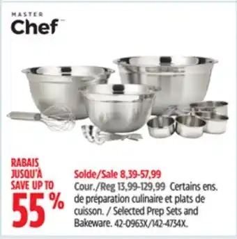Canadian Tire MASTER Selected Prep Sets and Bakeware offer