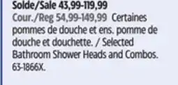 Canadian Tire Moen Engage 6 Setting Spray Handheld and Rainshower Magnetix Combo, Chrome offer
