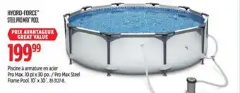 Canadian Tire Pro Max Steel Frame Pool offer