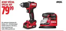 Canadian Tire SKIL 12V Drill & Detail Sander Combo Kit offer