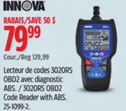 Canadian Tire Innova Code Reader with ABS offer