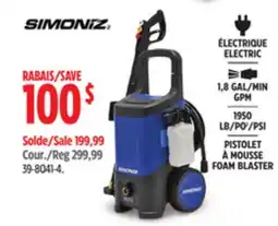 Canadian Tire Simoniz ELECTRIC FOAM BLASTER offer