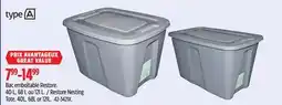 Canadian Tire TYPE A Restore Nesting Tote offer