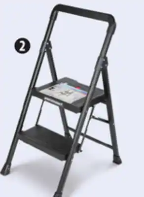 Canadian Tire Mastercraft 2-Step Folding Stepstool. Up to 250-lb capacity offer