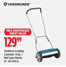 Canadian Tire Yardworks Reel Lawn Mower offer