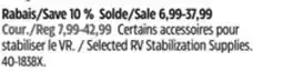 Canadian Tire Selected RV Stabilization Supplies offer