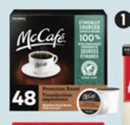 Canadian Tire Selected Tim Hortons or McCafe Coffee K-Cup Pods offer