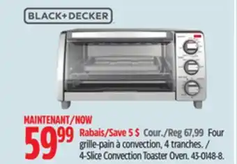 Canadian Tire 4-Slice Convection Toaster Oven offer