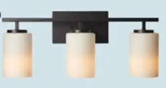 Canadian Tire CANVAS Northfield Vanity Light, Matte Black offer