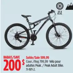 Canadian Tire Raleigh Peak Adult Bike offer