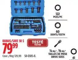 Canadian Tire Mastercraft ¼ PO/, ⅜ PO/ DRIVE SIZES offer