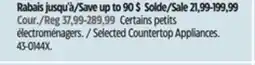 Canadian Tire Black & Decker Selected Countertop Appliances offer